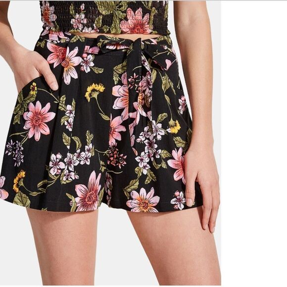 Printed pleaded skirt - Picture 1 of 9